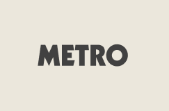 Logo for Metro